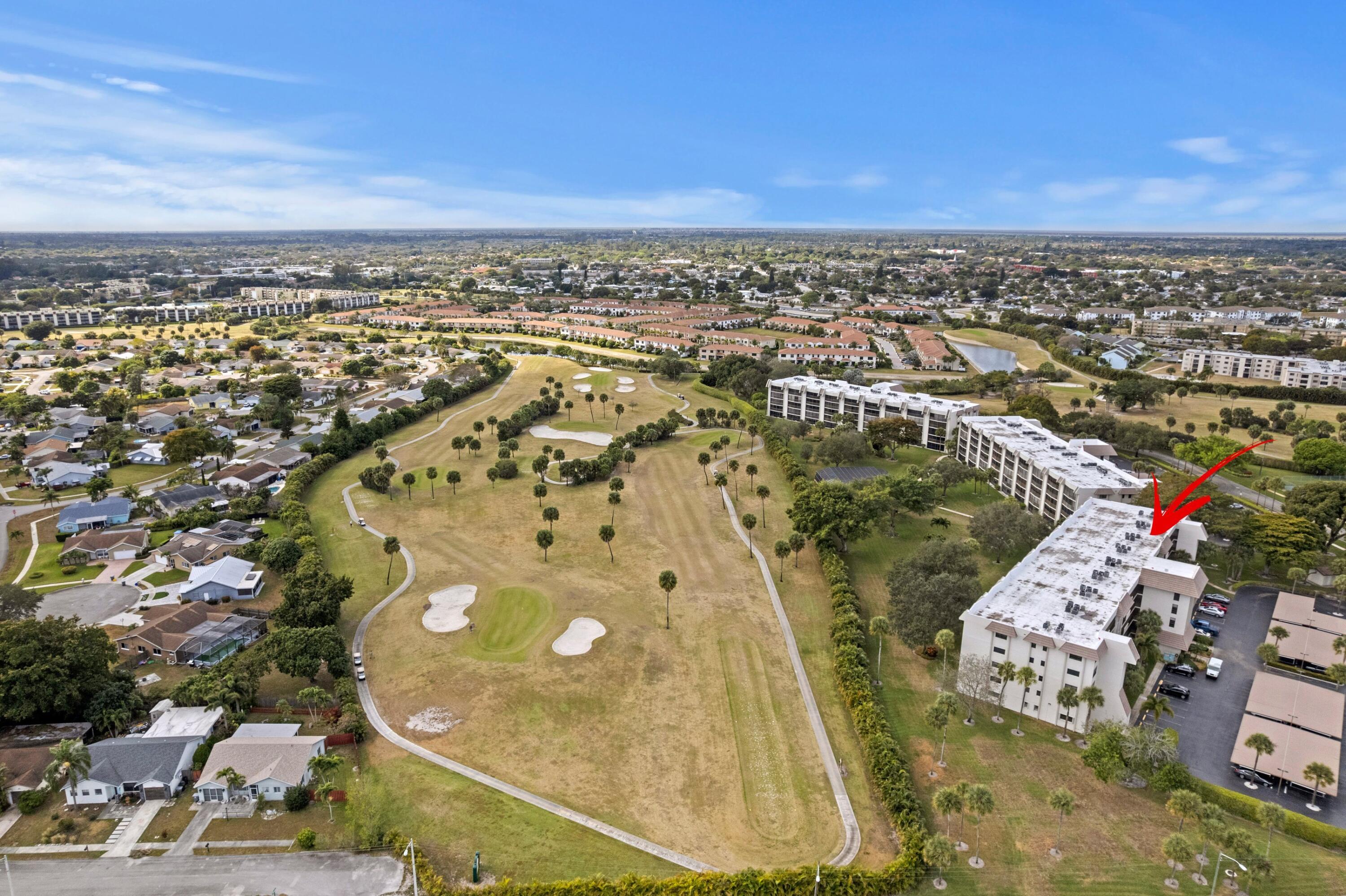 9170 Southwest 14th Street, Unit 4108 Boca Raton, FL 33428 - Photo 29 of 44 Aerial Neighborhood View