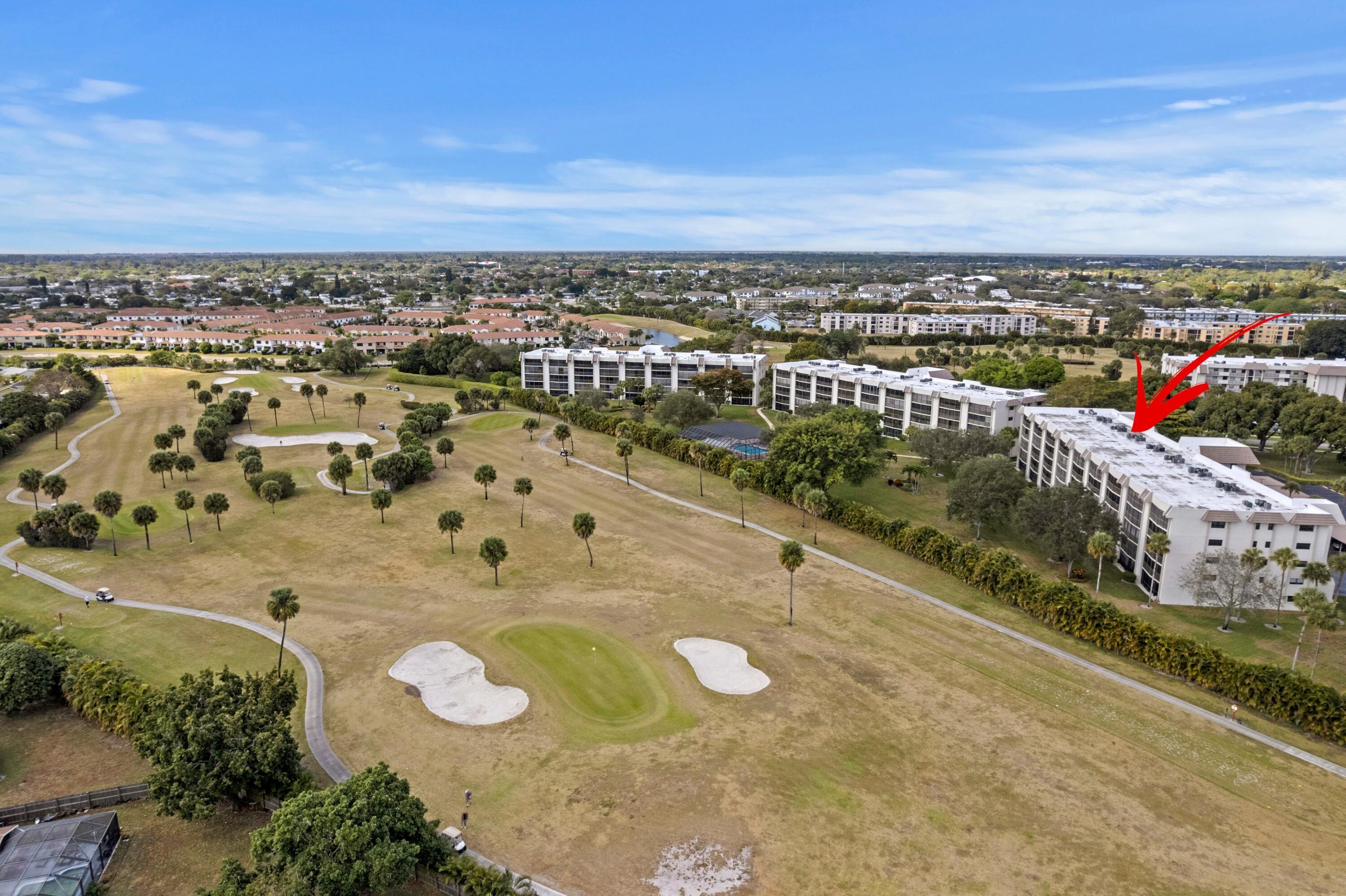 9170 Southwest 14th Street, Unit 4108 Boca Raton, FL 33428 - Photo 30 of 44 Aerial Neighborhood View