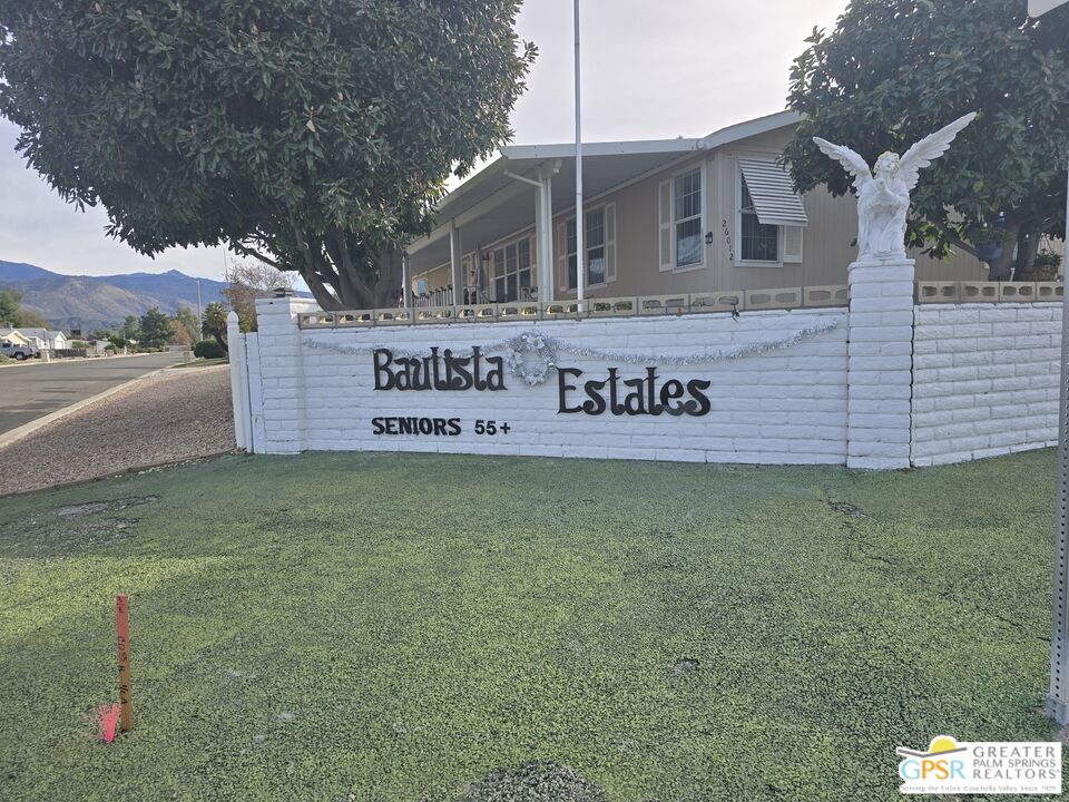 26012 Chelsea Way Hemet, CA 92544 - Photo 4 of 27 a sign on the side of a building