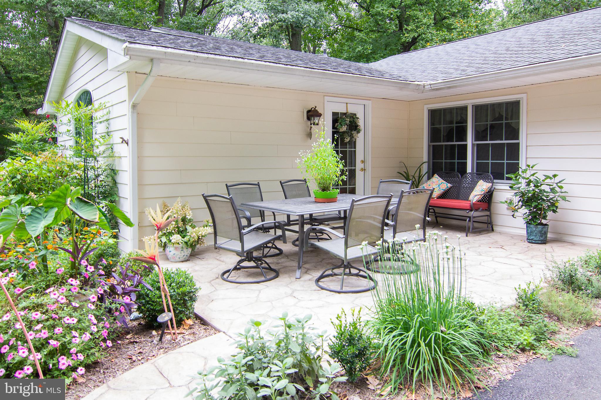 1700 Parkvue Road Fallston, MD 21047 - Photo 33 of 64 Outdoor Entertaining on the Stamped Concrete Patio