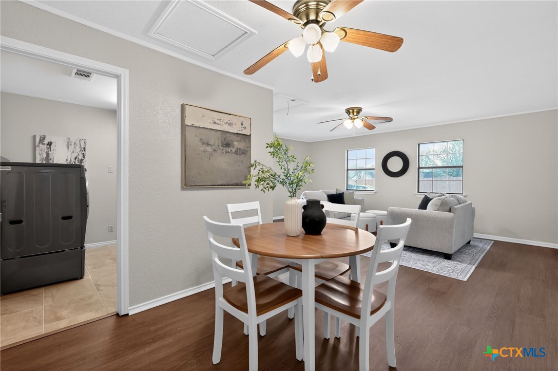 1719 Ridgeway Drive Temple, TX 76502 - Photo 20 of 28 Second living / flex room. Includes laundry room. Washer / dryer convey