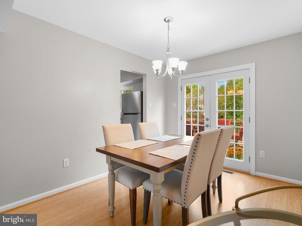 17501 Longview Lane Olney, MD 20832 - Photo 10 of 39 French Doors open to deck