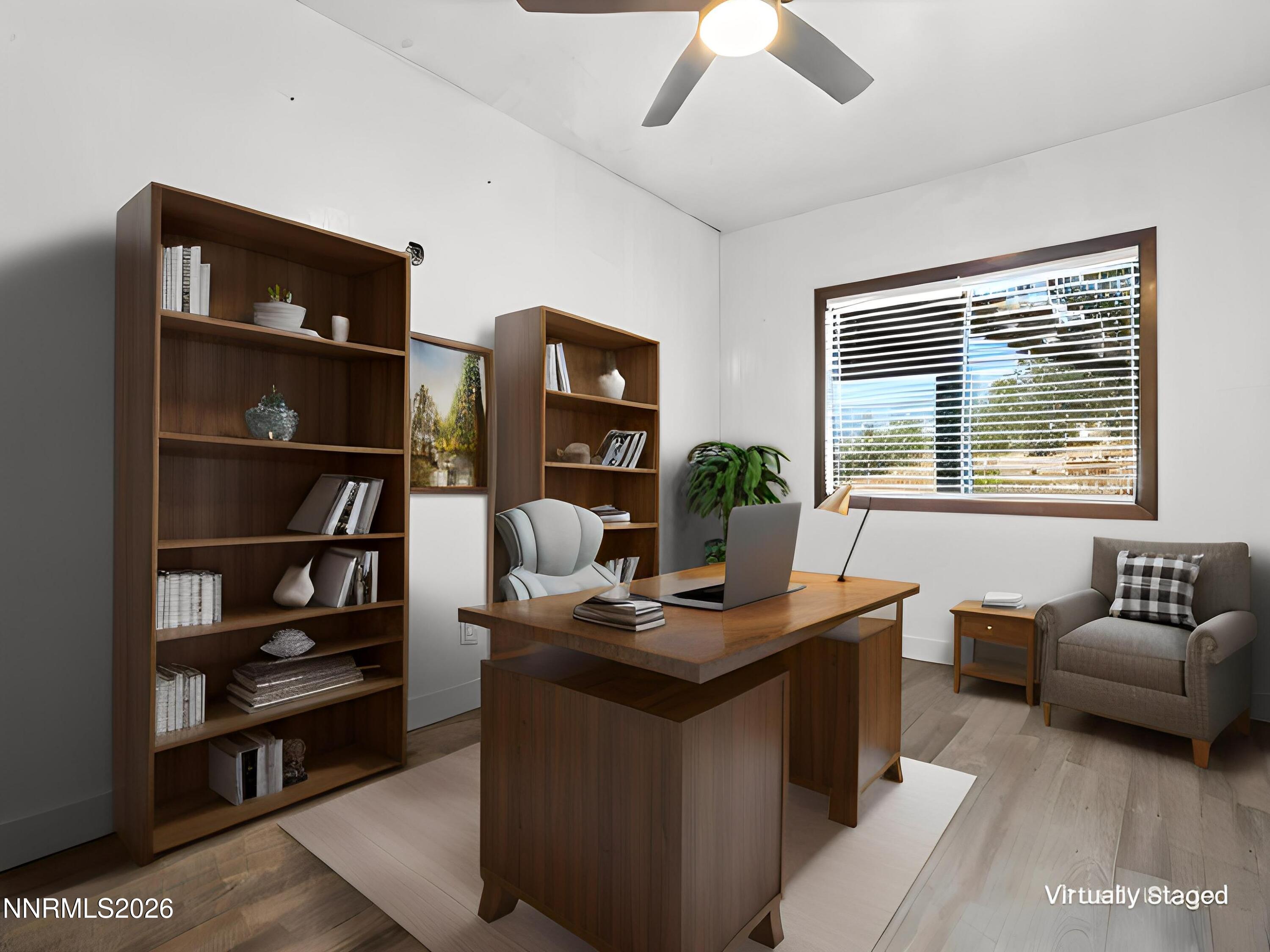 20449 Temelec Way Reno, NV 89521 - Photo 40 of 65 a view of a workspace with furniture and window