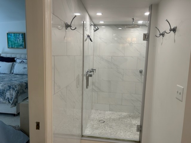 269 Locust Road Winnetka, IL 60093 - Photo 18 of 26 a bathroom with a shower