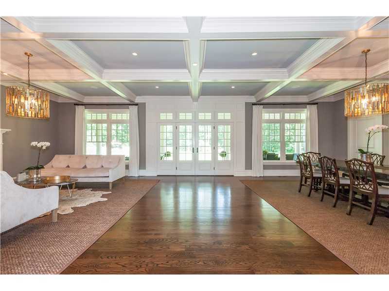 12 Shady Acres Road Darien, CT 06820 - Photo 4 of 8 a living room with furniture window and wooden floor