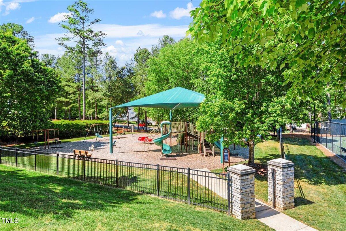 308 Mickleson Ridge Drive Raleigh, NC 27603 - Photo 46 of 51 a view of garden with patio