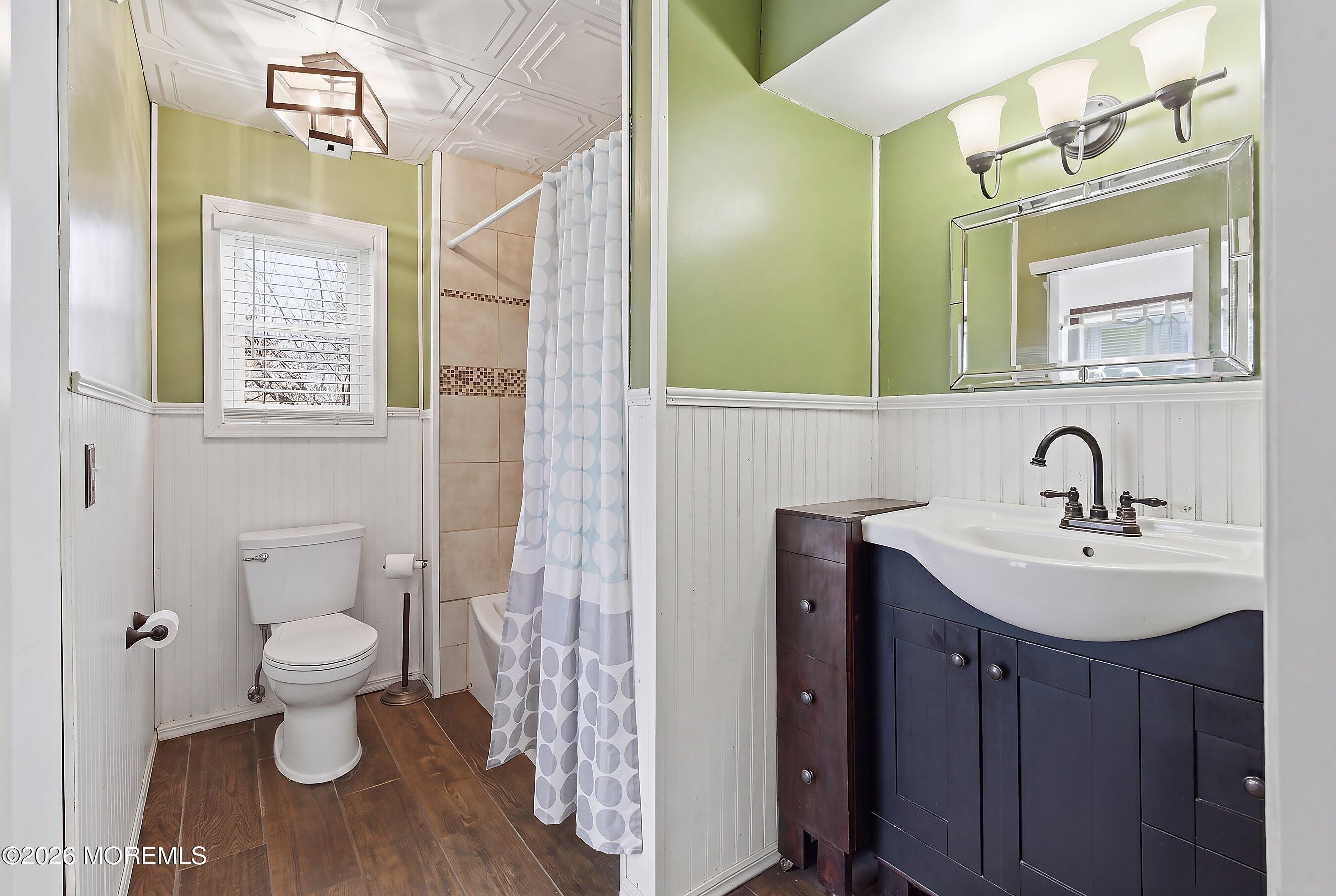 151 North Cooks Bridge Road Jackson, NJ 08527 - Photo 21 of 48 a bathroom with a toilet sink and mirror