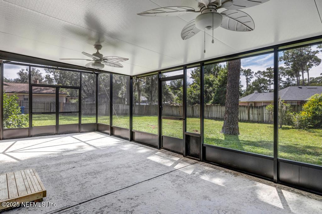 4448 Charter Point Boulevard Jacksonville, FL 32277 - Photo 43 of 47 a view of an empty room with a balcony