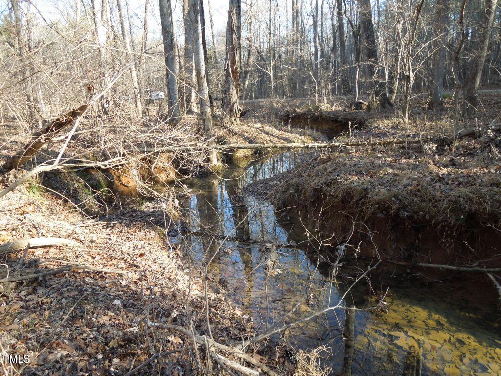 0 Noel Tuck Road Oxford, NC 27565 - Photo 16 of 18 a view of backyard with wooden fence and trees