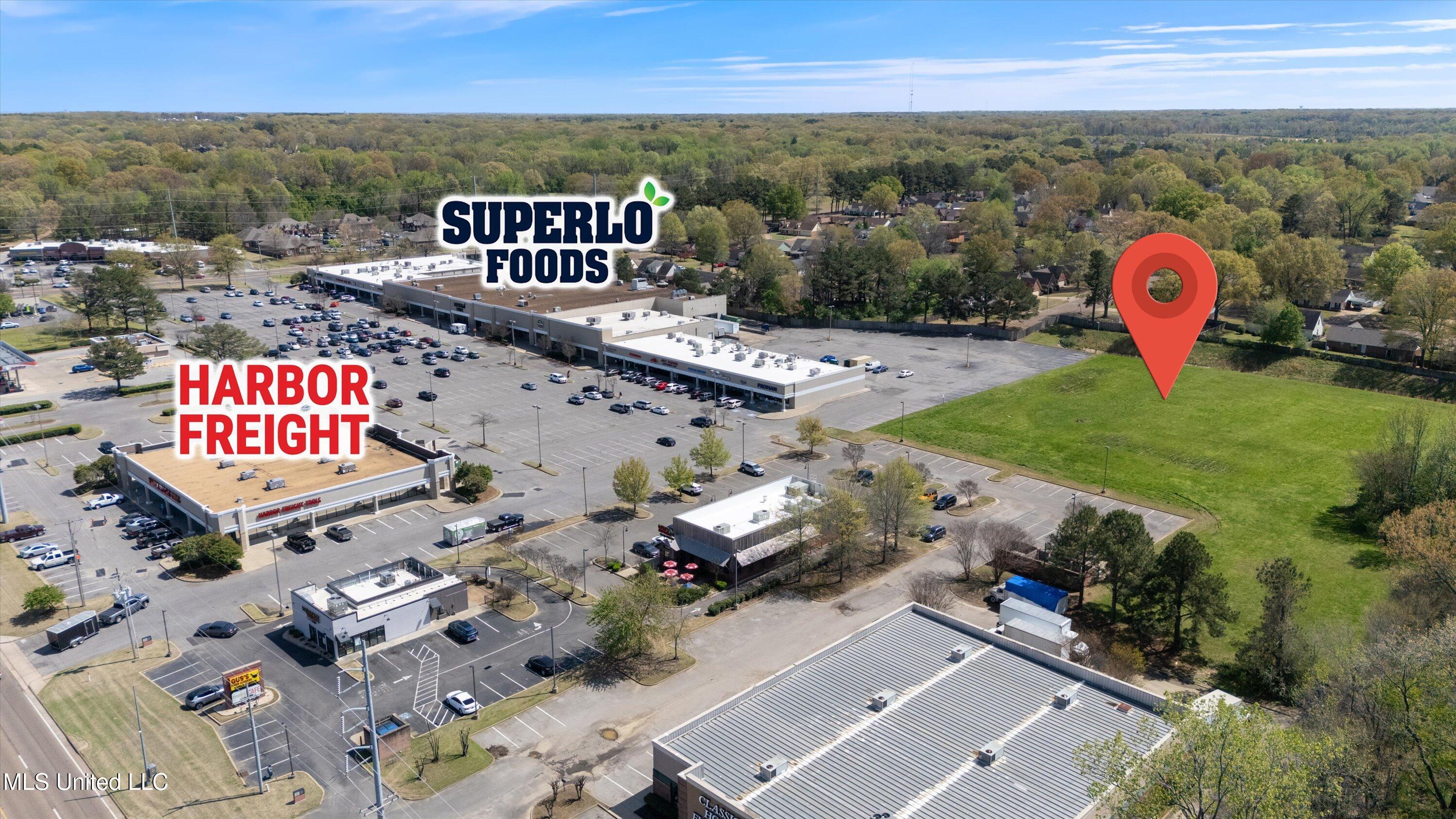 Aerial - Southaven Commons