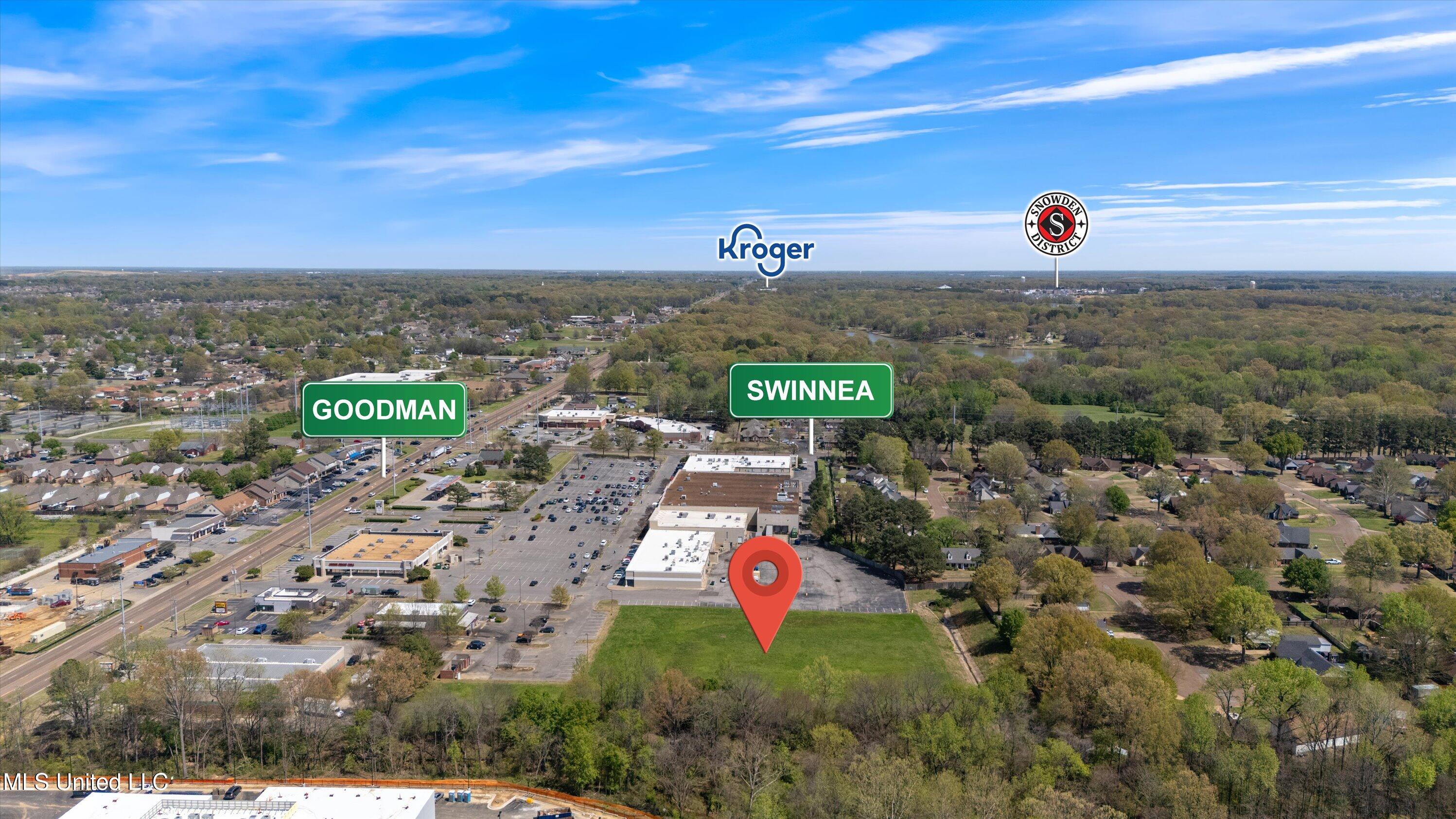 38 Goodman Road East Southaven, MS 38671 - Photo 12 of 15 Aerial - Looking East Snowden
