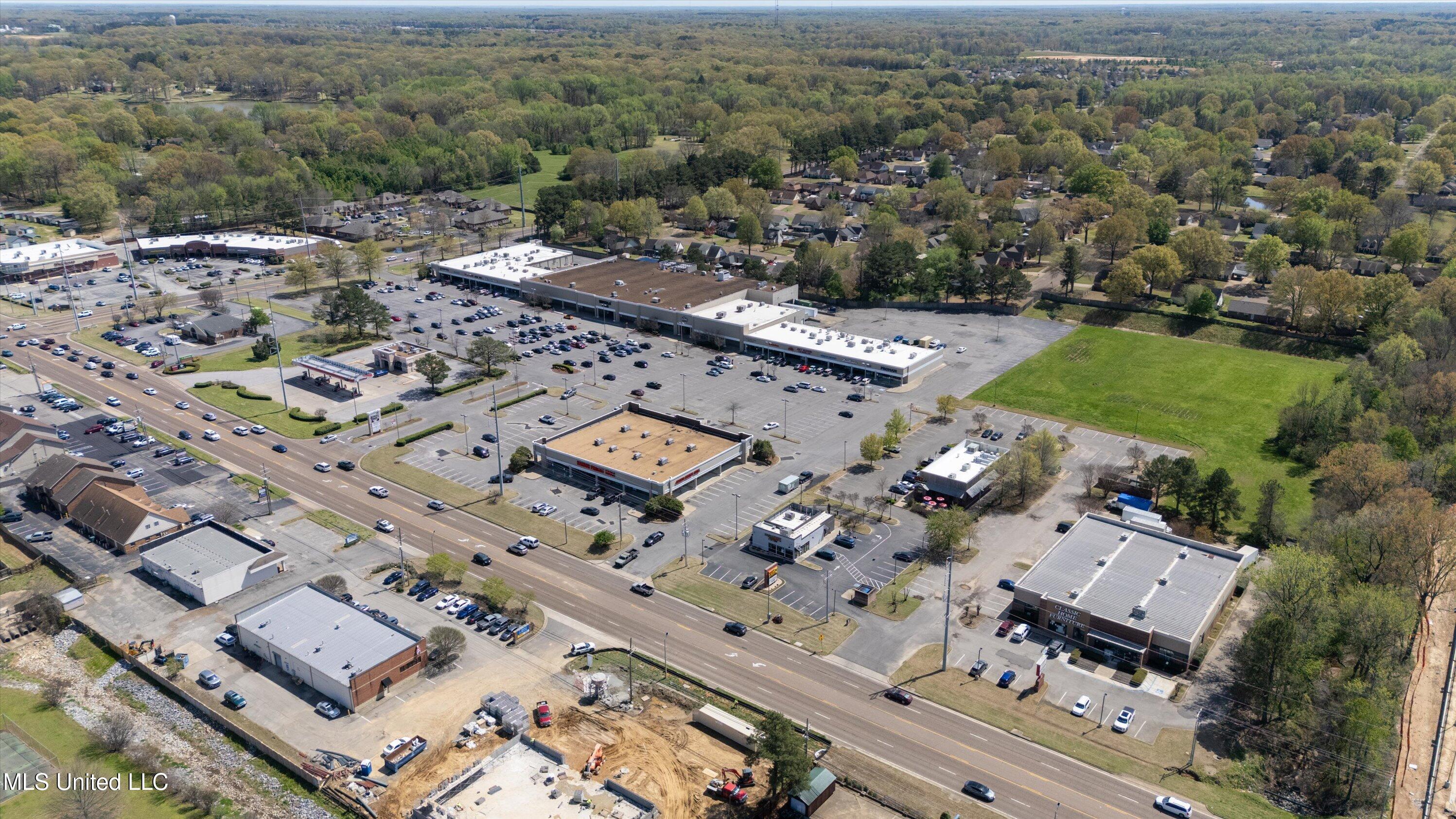 38 Goodman Road East Southaven, MS 38671 - Photo 8 of 15 Aerial - NW corner of Property Line abov