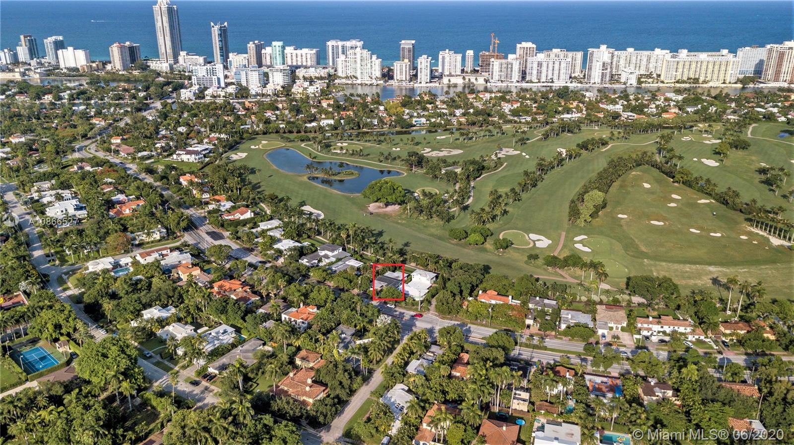 5911 Alton Road Miami Beach, FL 33140 - Photo 2 of 29 Located on La Gorce Country Club golf course, Miami Beach.