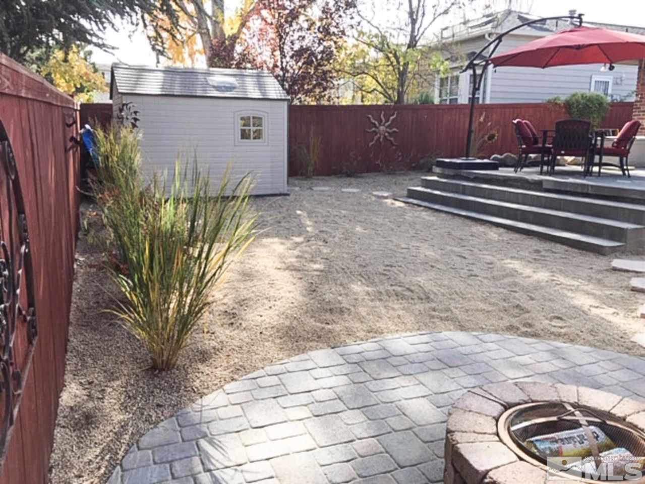 2320 Watt Street Reno, NV 89509 - Photo 21 of 25 a view of a backyard with pathway