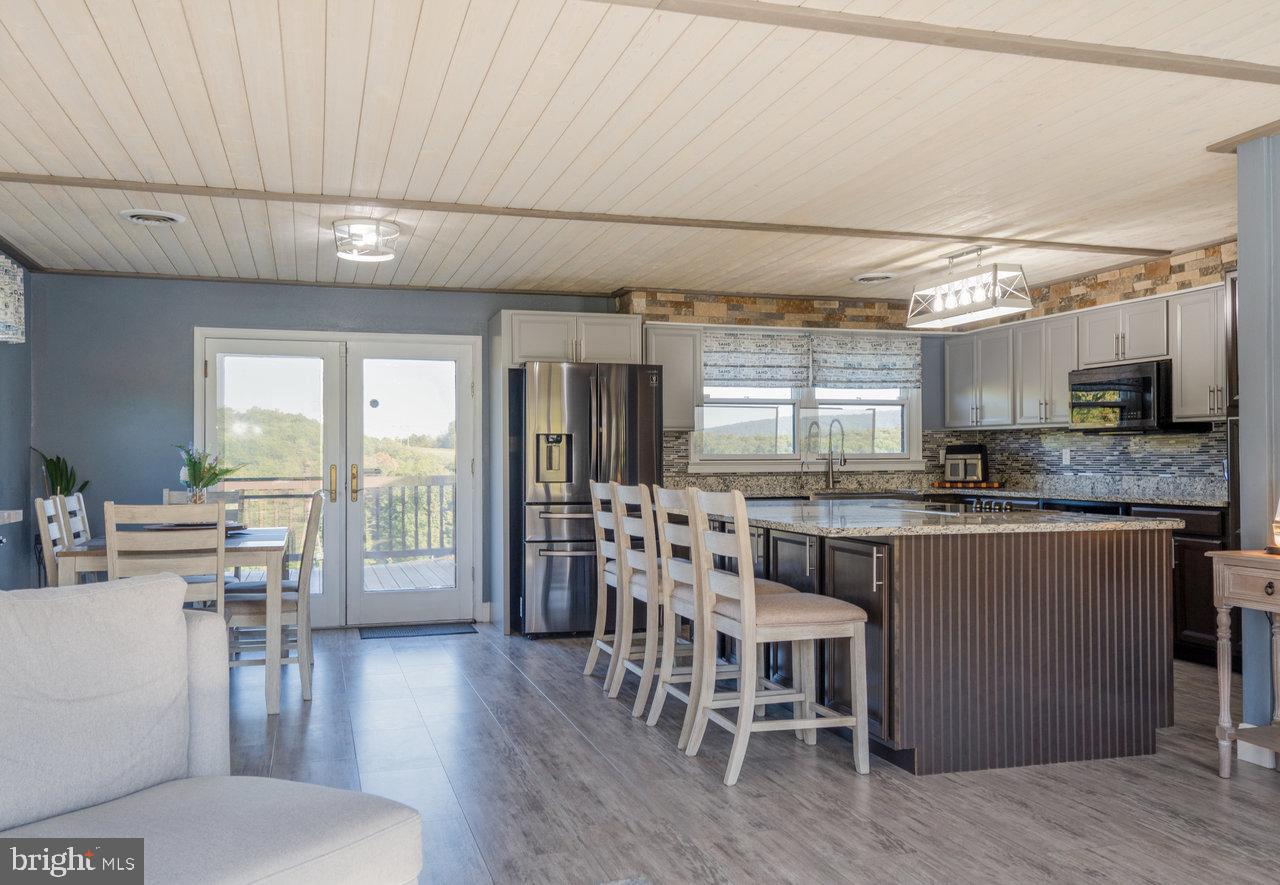 212 Whitacre Road Gore, VA 22637 - Photo 3 of 100 Modern kitchen with scenic views.