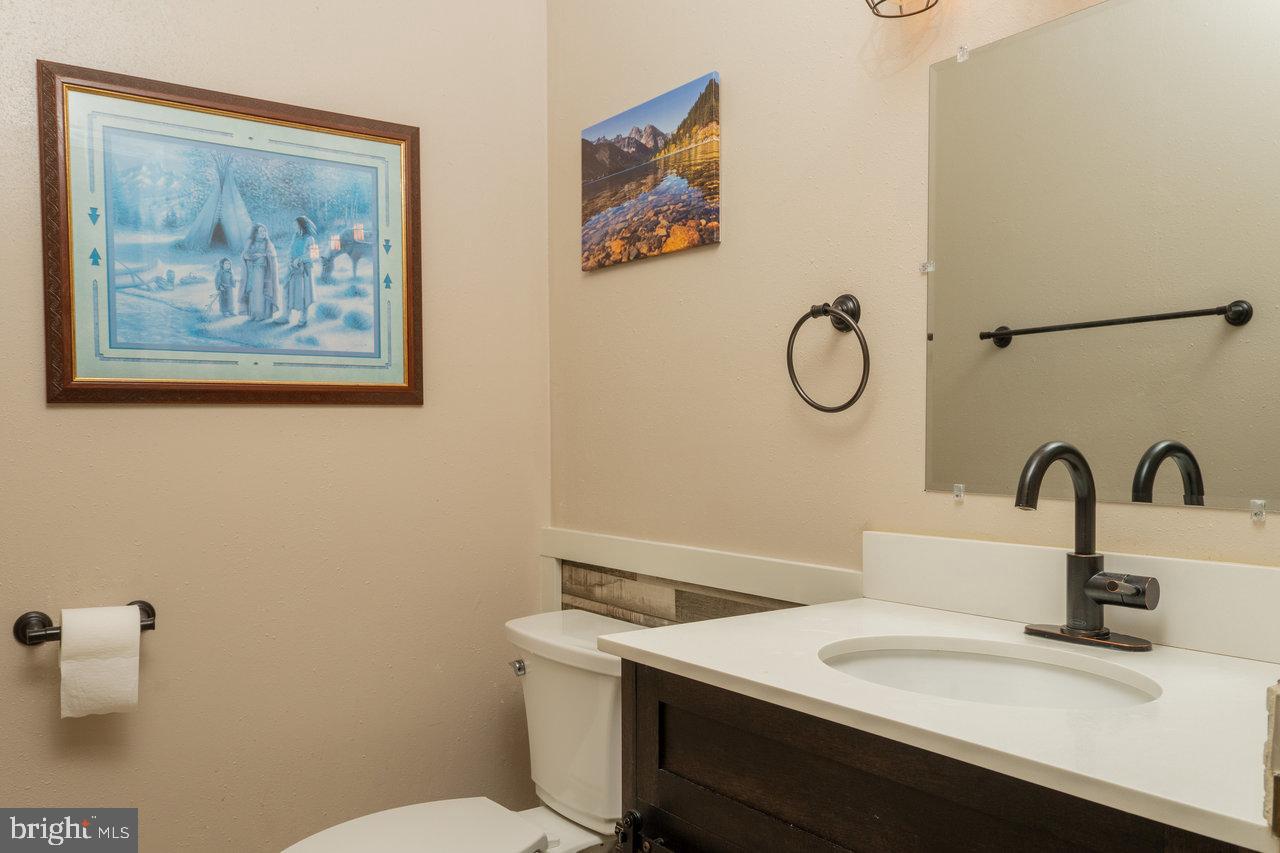 212 Whitacre Road Gore, VA 22637 - Photo 65 of 100 Charming bathroom with artistic flair.