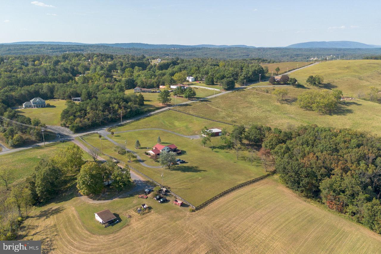 212 Whitacre Road Gore, VA 22637 - Photo 98 of 100 an aerial view of a house with yard