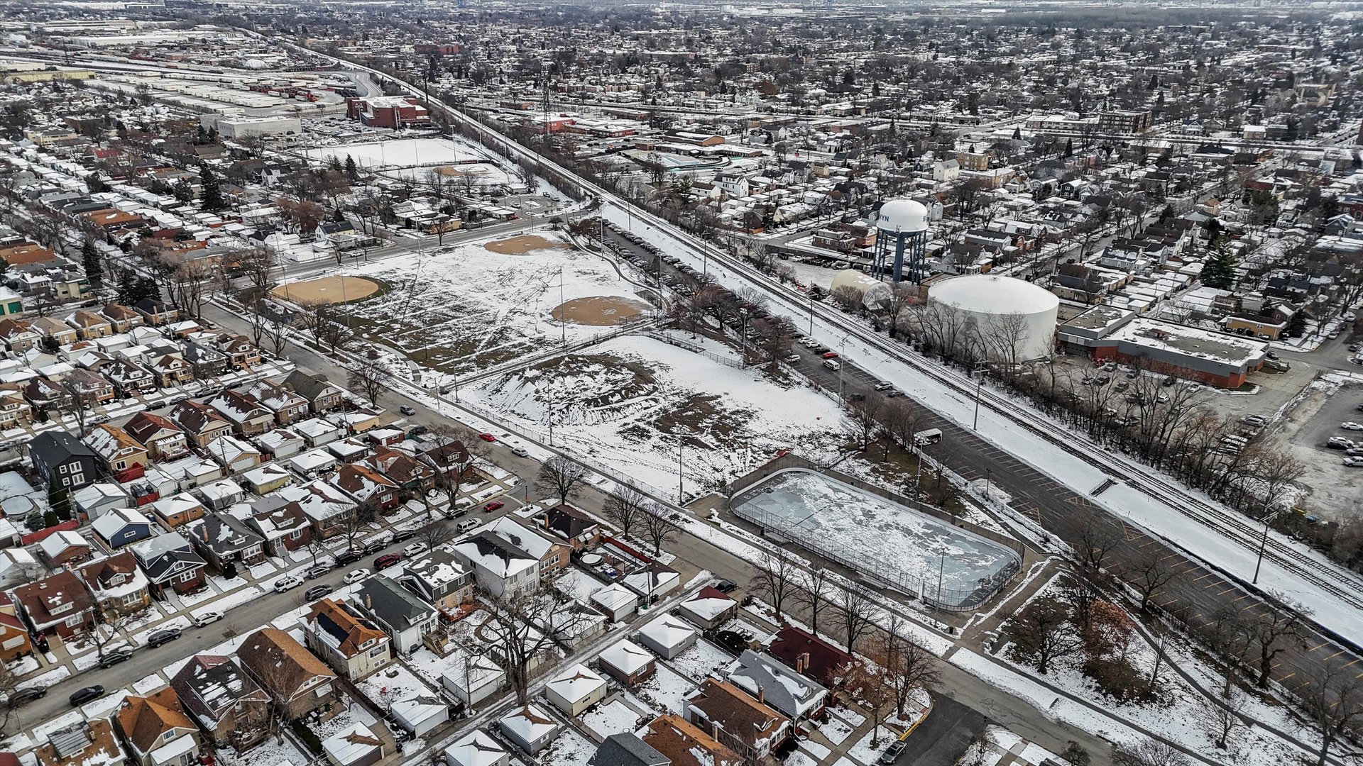 2716 Grove Avenue Berwyn, IL 60402 - Photo 34 of 46 an aerial view of a city