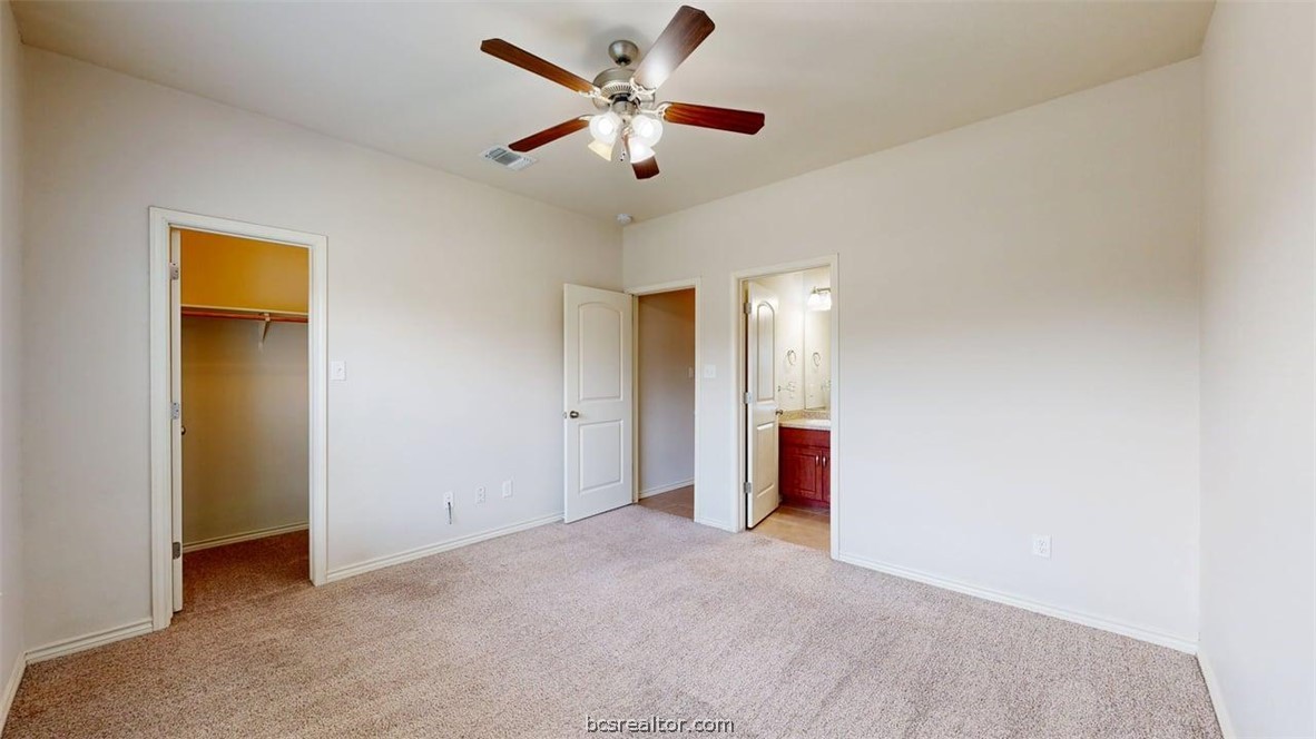 4453-4455 Reveille Road College Station, TX 77845 - Photo 31 of 37 a view of an empty room and a ceiling fan