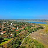 a view of city and ocean