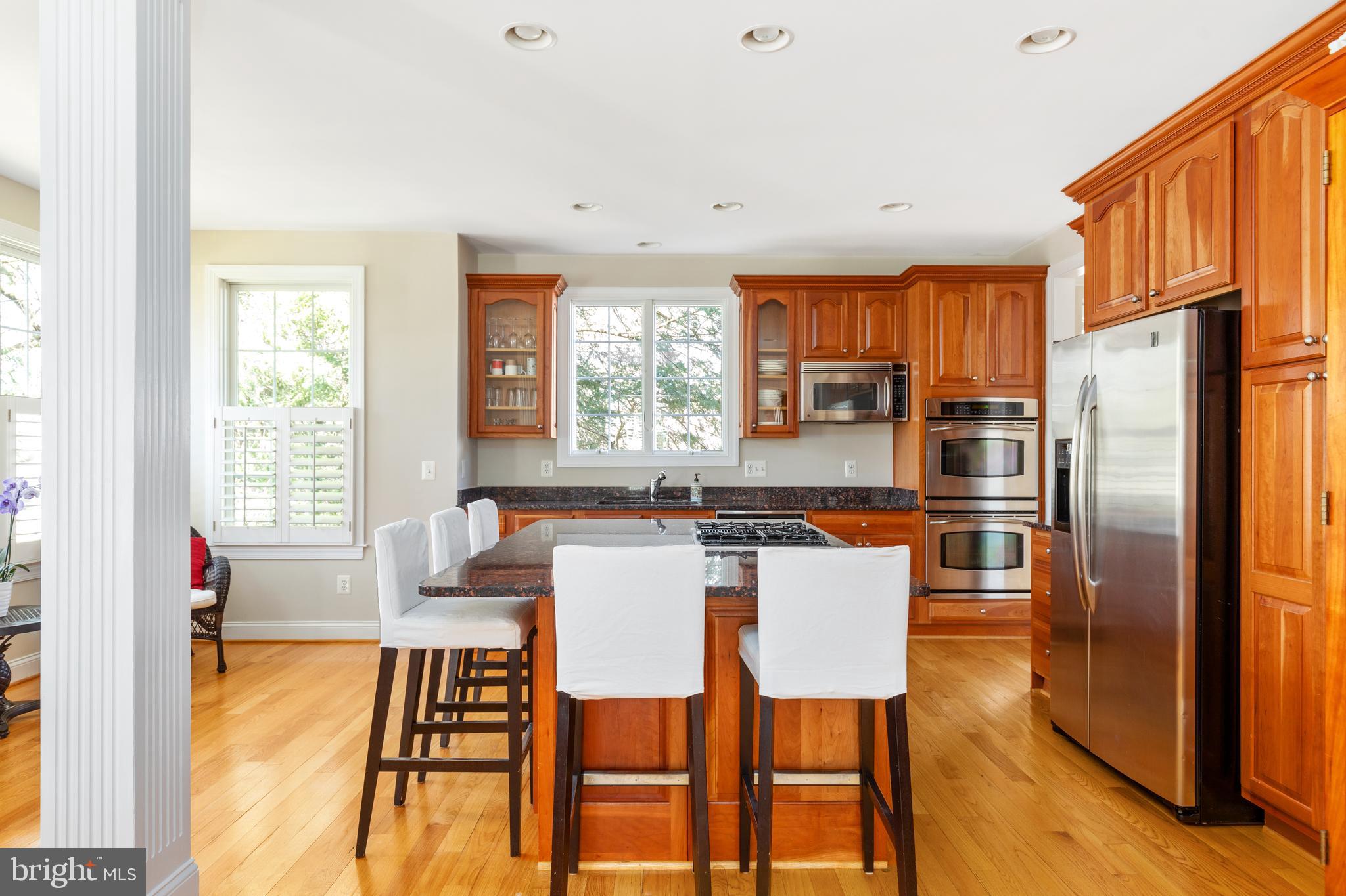 807 Ridge Place Falls Church, VA 22046 - Photo 8 of 44 Seating at kitchen island