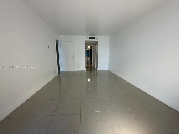 a view of empty room