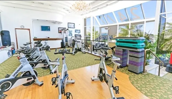 a view of a door and an outdoor space