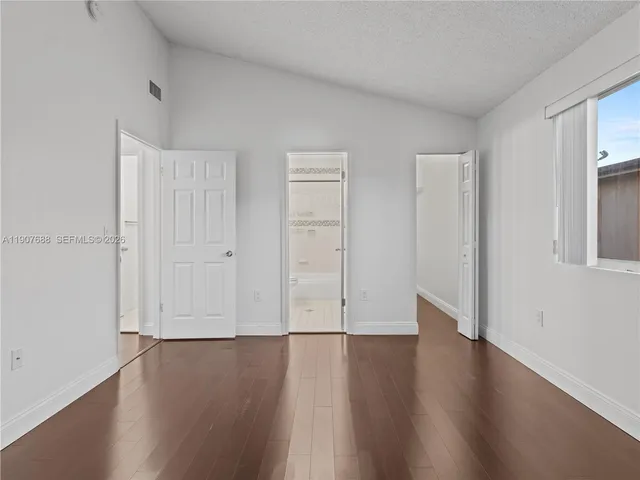 wooden floor in an empty room
