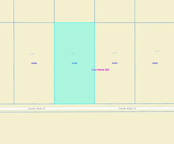 $54,000 | 521 Desert Willow (lot 33) Road, Tahoka, TX 79373