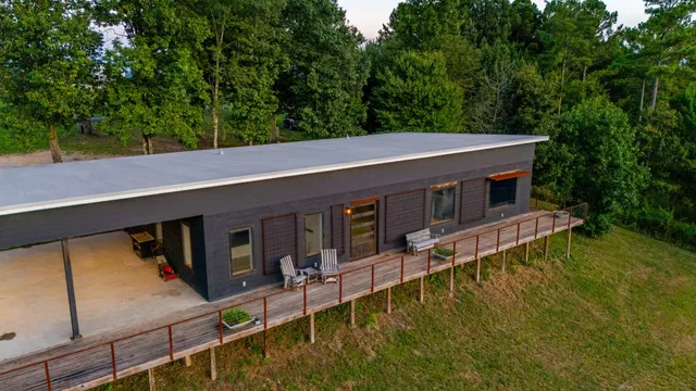 a view of a lush green mountain