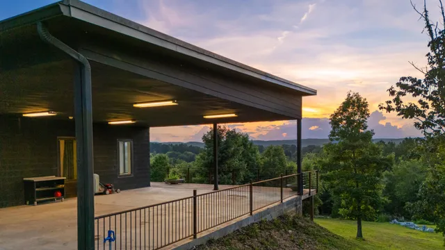 a view of a glass door and the glass door