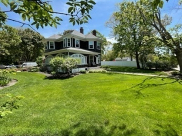 802 State Road Plymouth, MA 02360 - Photo 26 of 42 a front view of house with yard and green space
