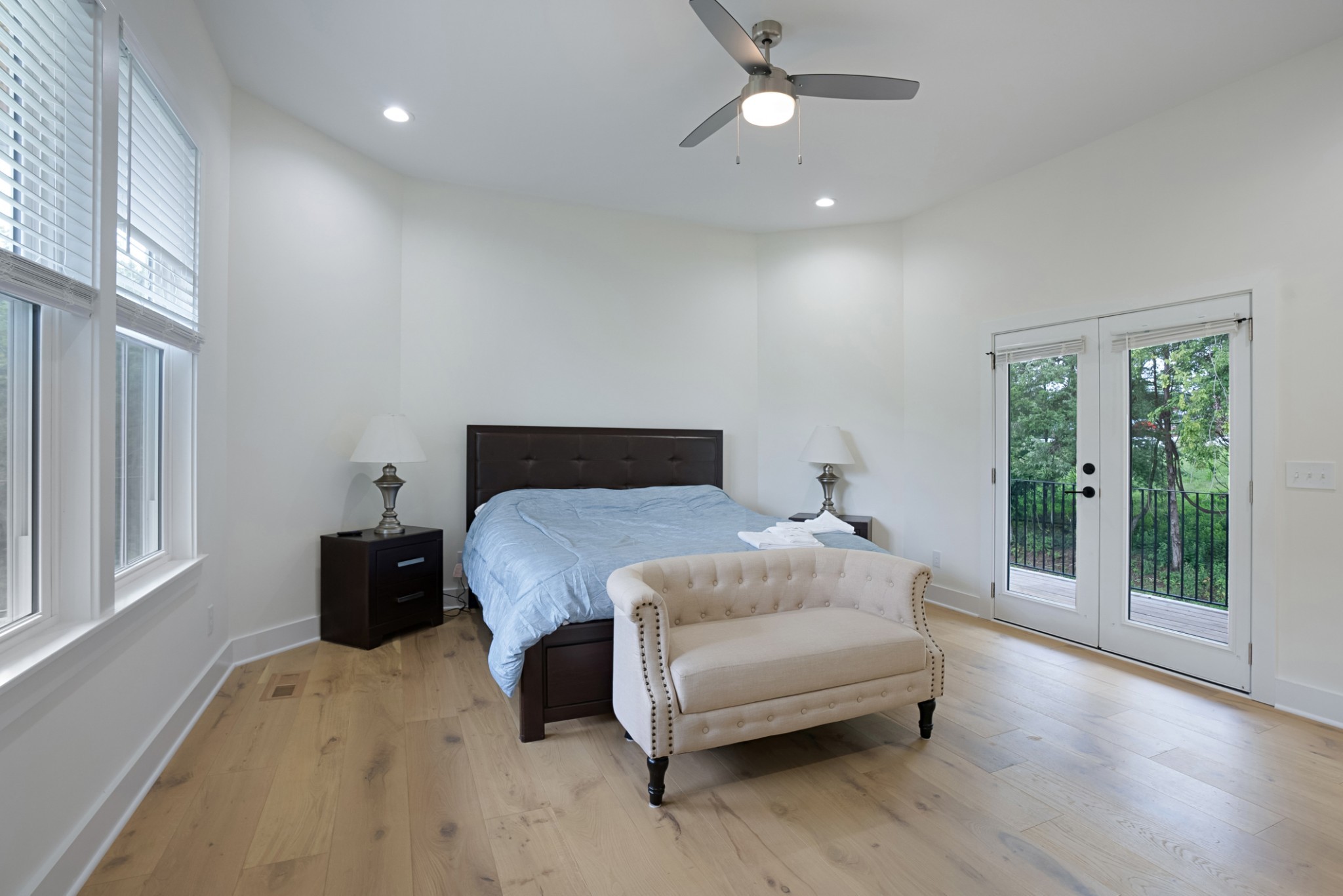 337 Vanderbilt Road Mount Juliet, TN 37122 - Photo 30 of 50 a bedroom with a bed and wooden floor