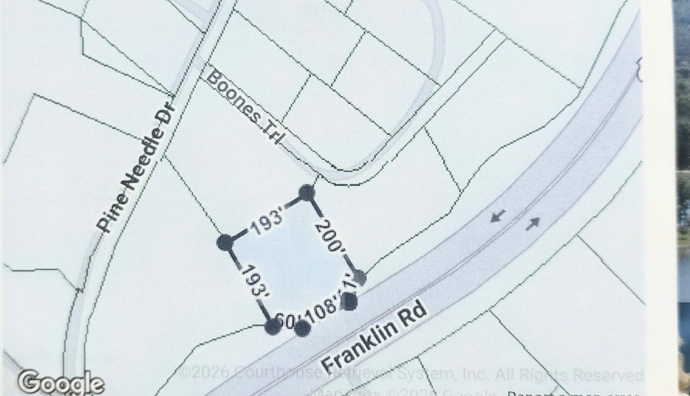 6993 Franklin Road Boones Mill, VA 24065 - Photo 6 of 6 Gis Tax Map