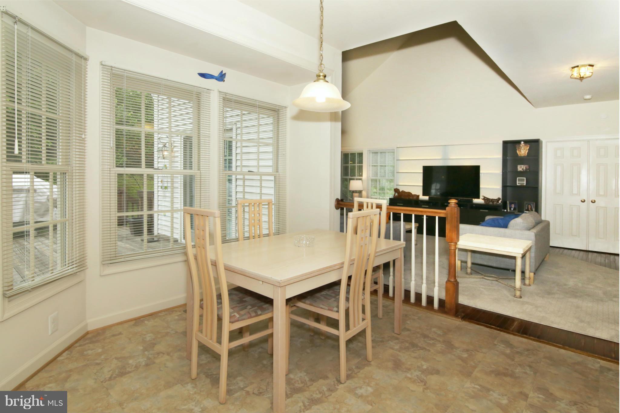 5483 Ashleigh Road Fairfax, VA 22030 - Photo 9 of 30 a view of a dining room with furniture window and outside view