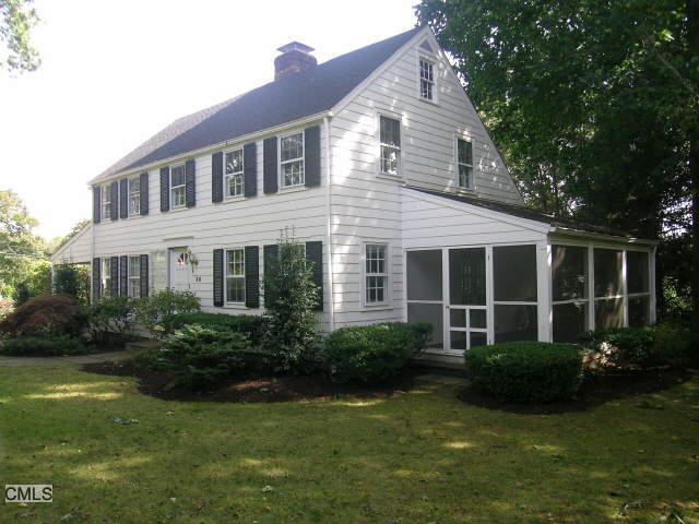 36 Long Lots Road Westport, CT 06880 - Photo 1 of 1 a view of a house with garden and yard