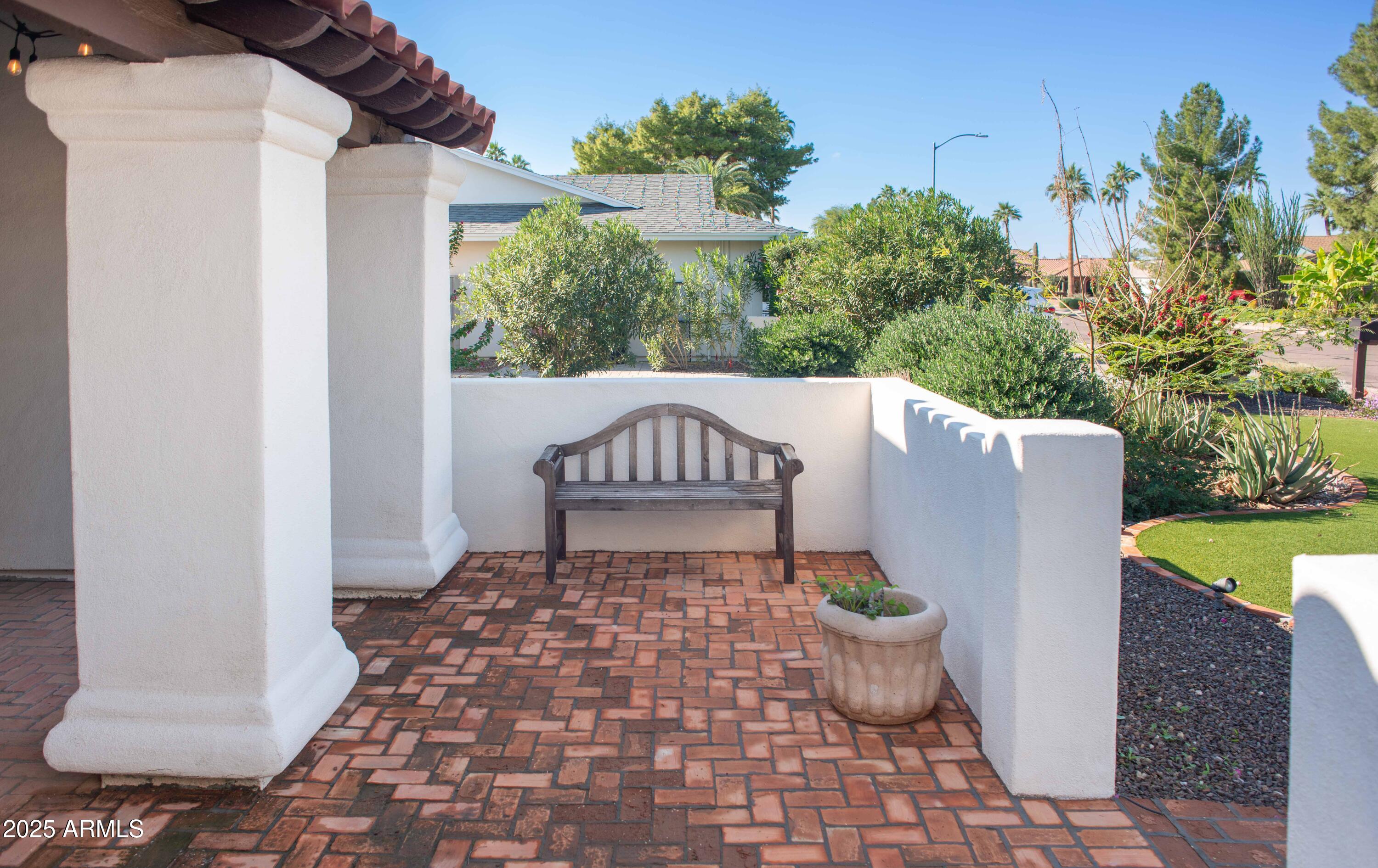 7551 East Gold Dust Avenue Scottsdale, AZ 85258 - Photo 3 of 19 Front patio