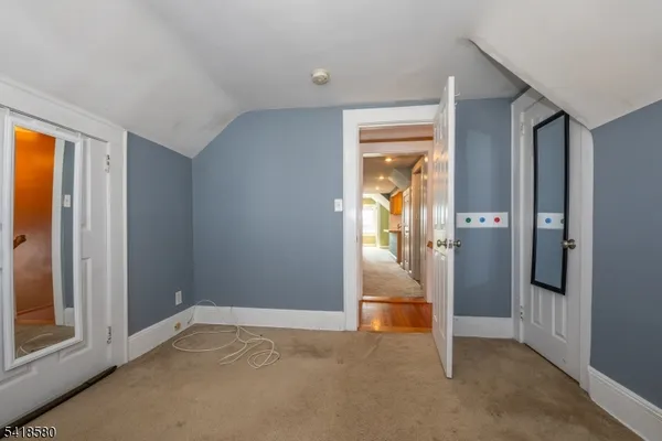 a view of empty room