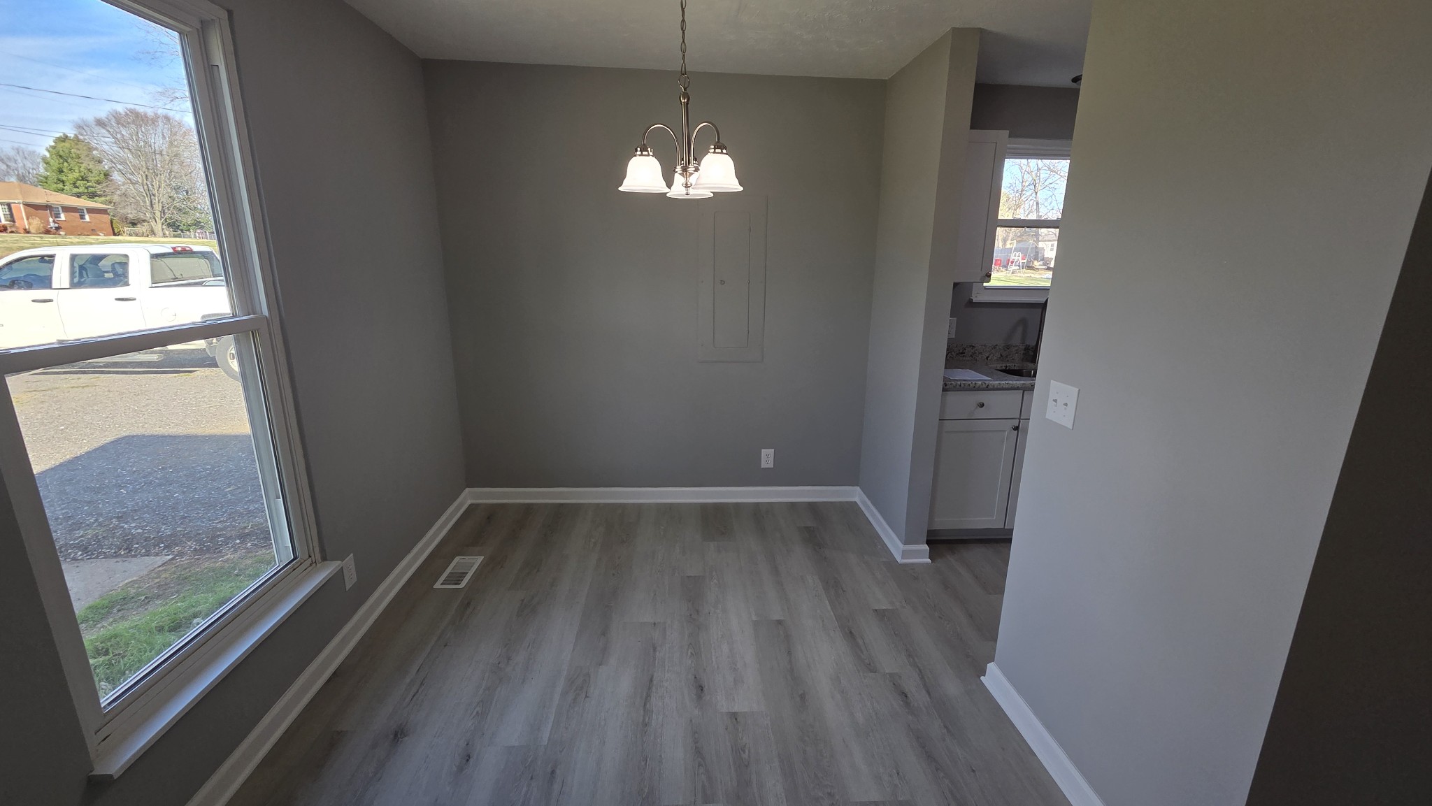 6414 Amanda Way Murfreesboro, TN 37129 - Photo 5 of 13 a view of empty room with wooden floor and fan