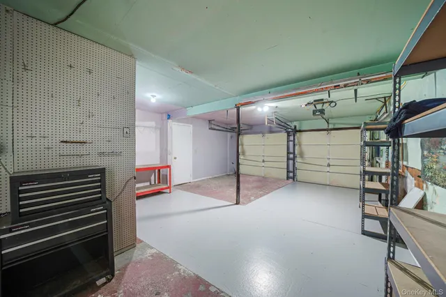 a view of storage and utility room