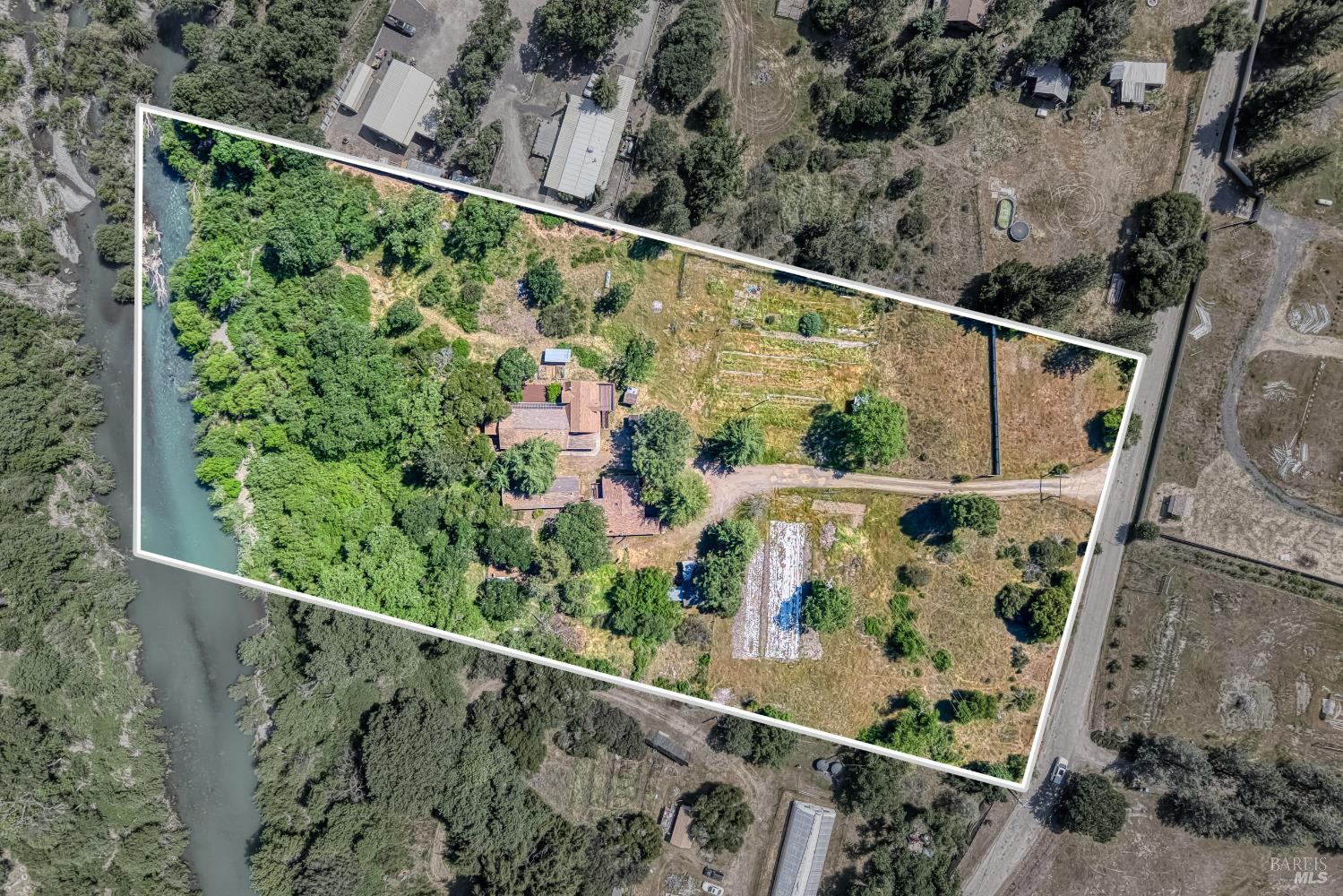 17651 Van Arsdale Road Potter Valley, CA 95469 - Photo 1 of 92 a view of a street from a balcony