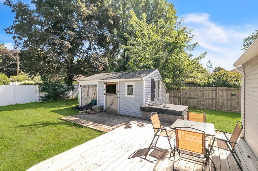 140 Talbot Road Springfield, MA 01119 - Photo 41 of 41 a view of a patio with a table and chairs in patio