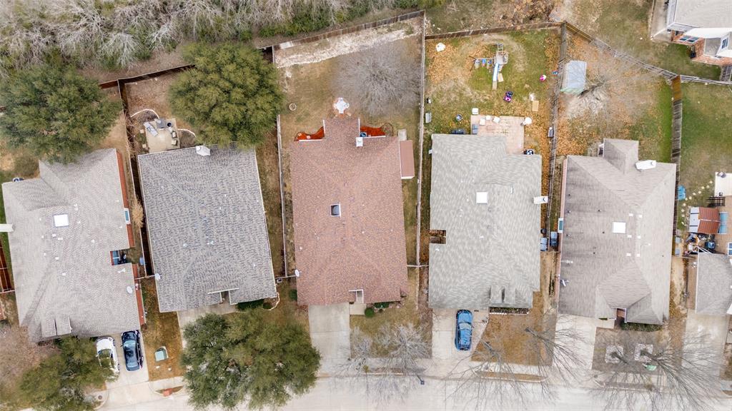 8530 Quicksilver Drive Dallas, TX 75249 - Photo 23 of 25 an aerial view of a house