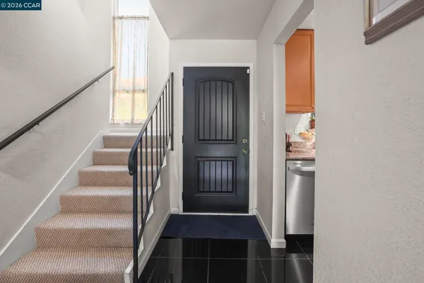 a view of front door