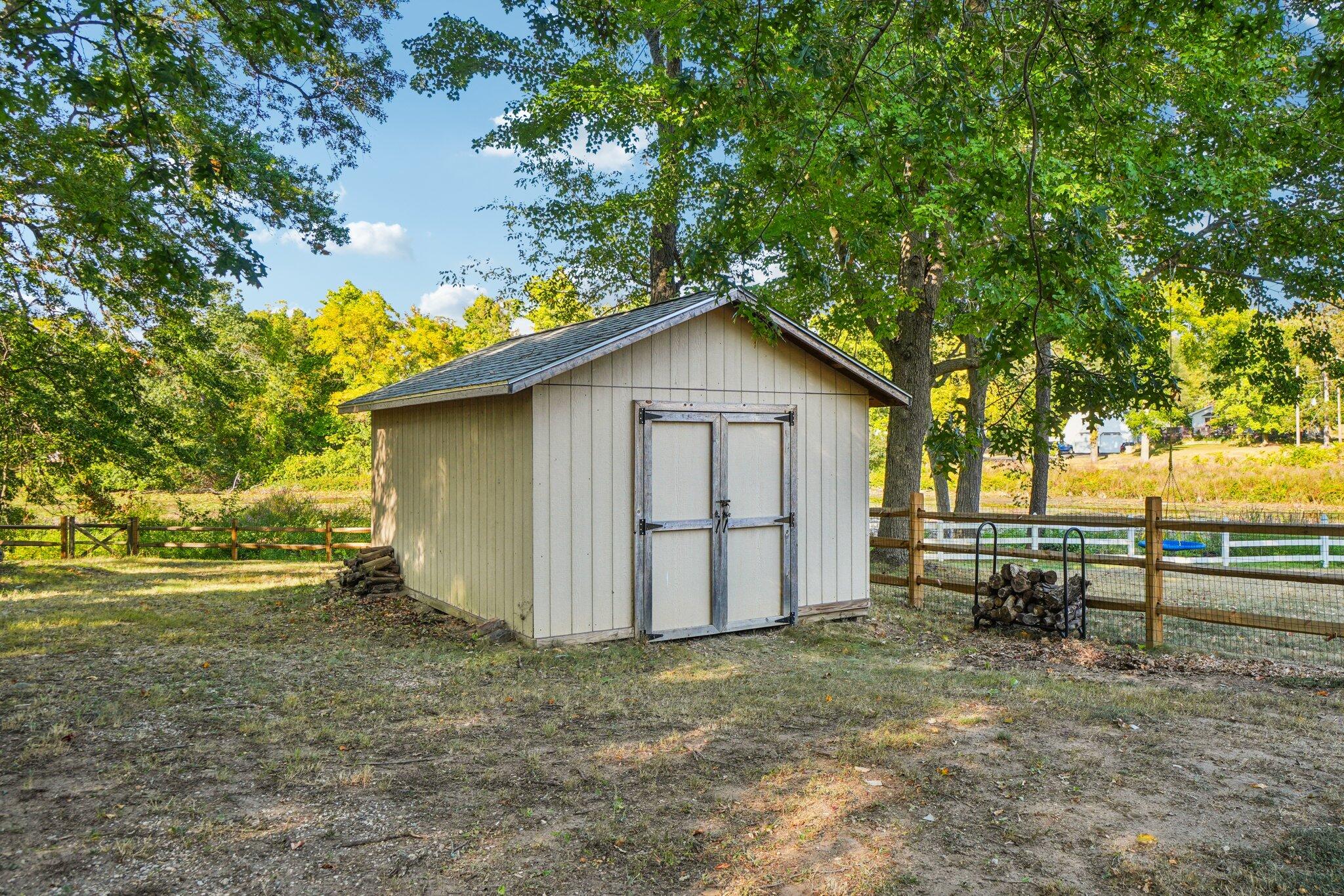 15836 Waterloo Road Grass Lake, MI 49240 - Photo 28 of 42 Shed