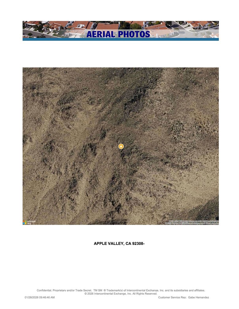 1 Old Mine Road Apple Valley, CA 92307 - Photo 4 of 5 a black and white photo of a field