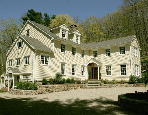 132 Florida Road Ridgefield, CT 06877 - Photo 1 of 1 front view of a house with a yard