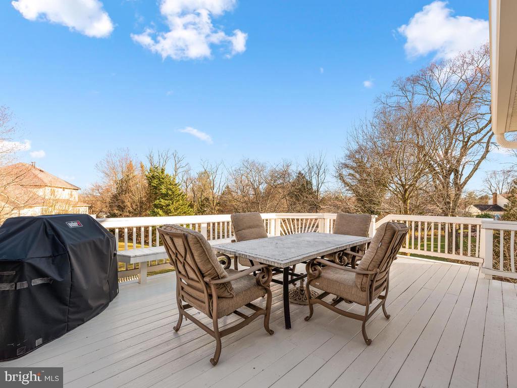 12128 Sheets Farm Road North Potomac, MD 20878 - Photo 48 of 54 Spacious rear deck