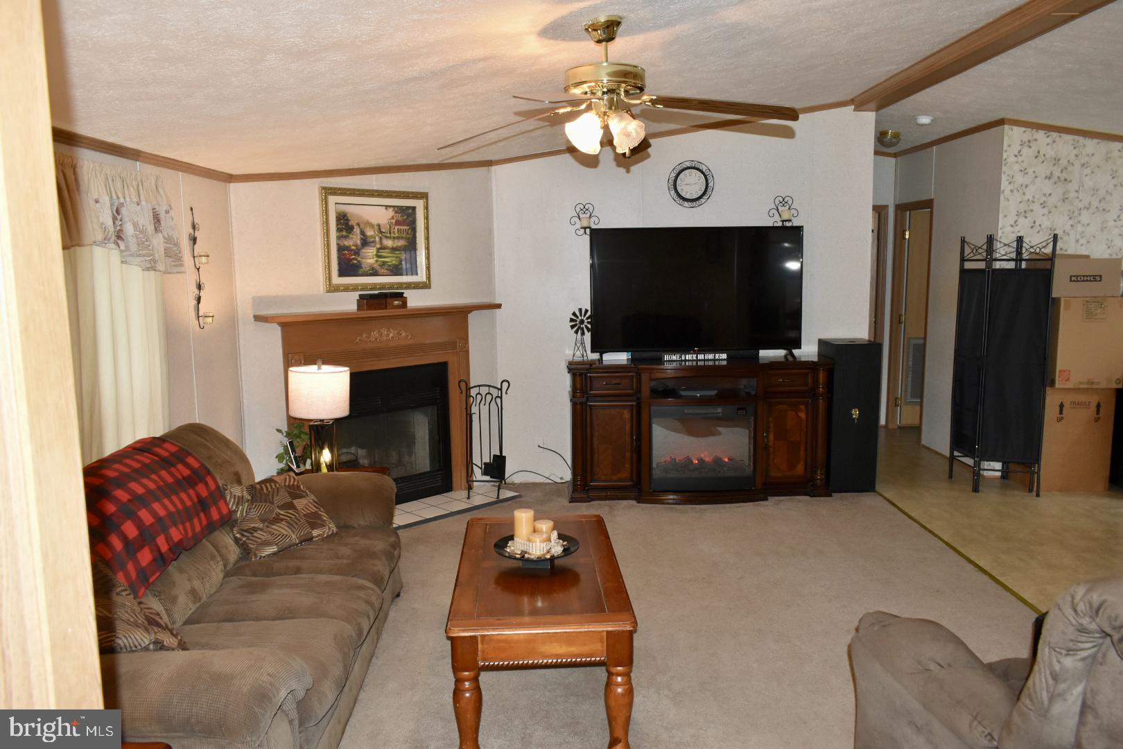 38 Broadwing Drive Hanover, PA 17331 - Photo 19 of 37 a living room with furniture a flat screen tv and a fireplace