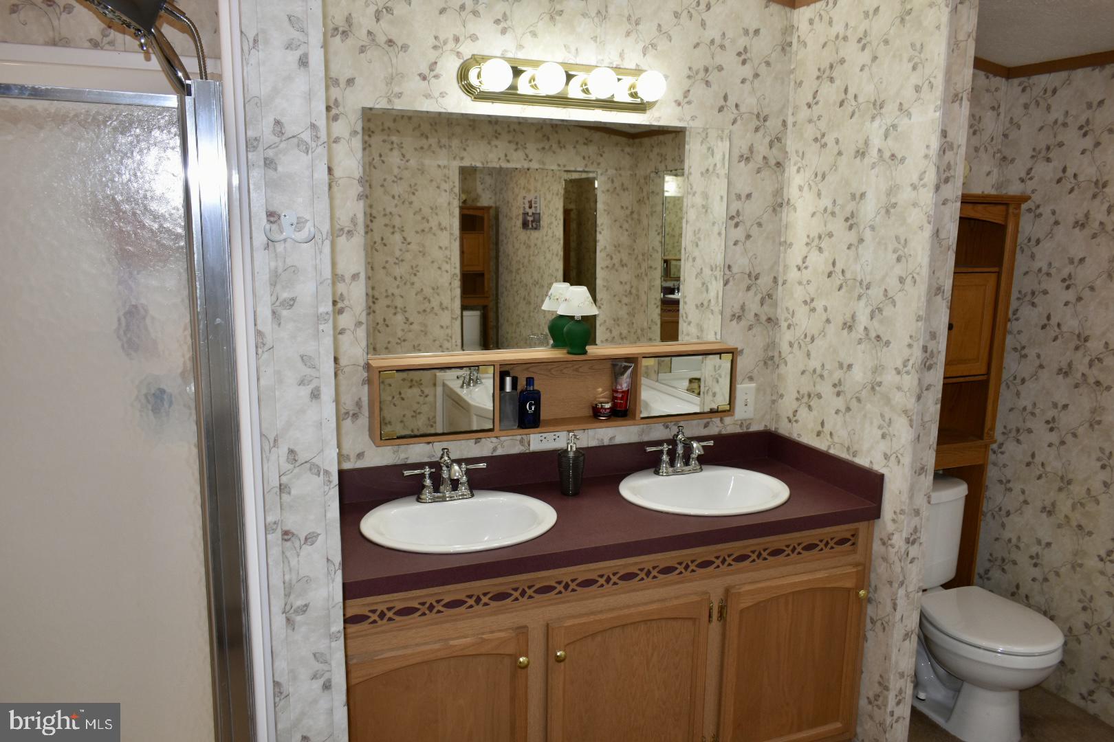 38 Broadwing Drive Hanover, PA 17331 - Photo 21 of 37 a bathroom with a granite countertop sink and a mirror